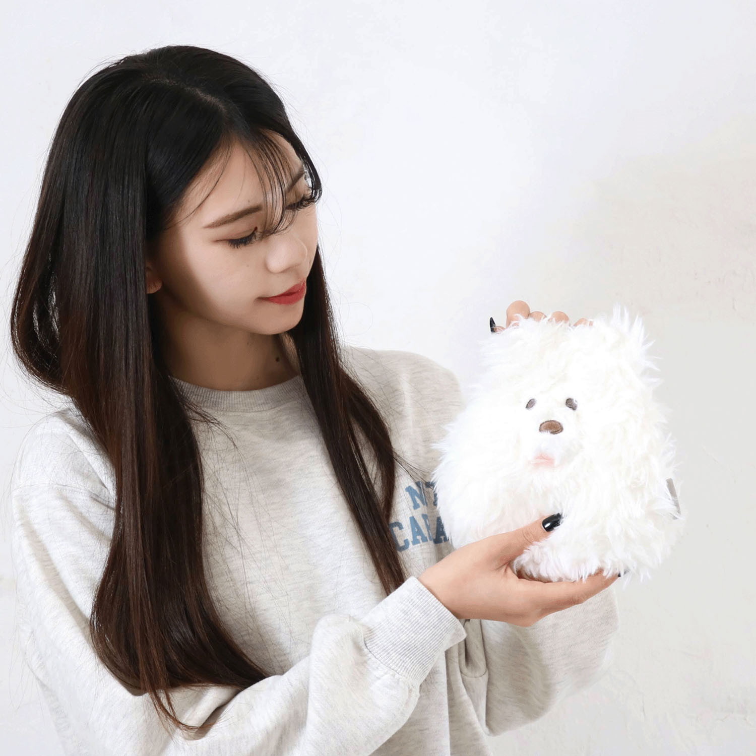 スワンネルダイカットポーチ サモエド - 画像2