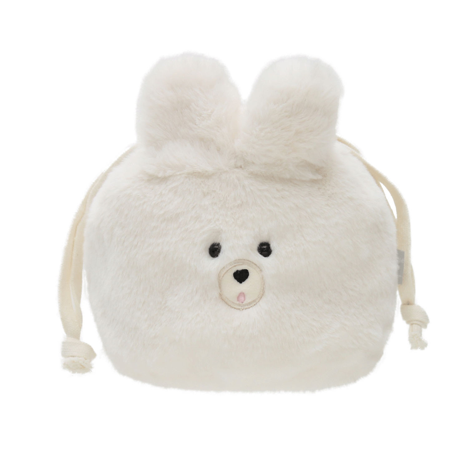 スフレベア巾着ポーチ ウサギ - 画像1