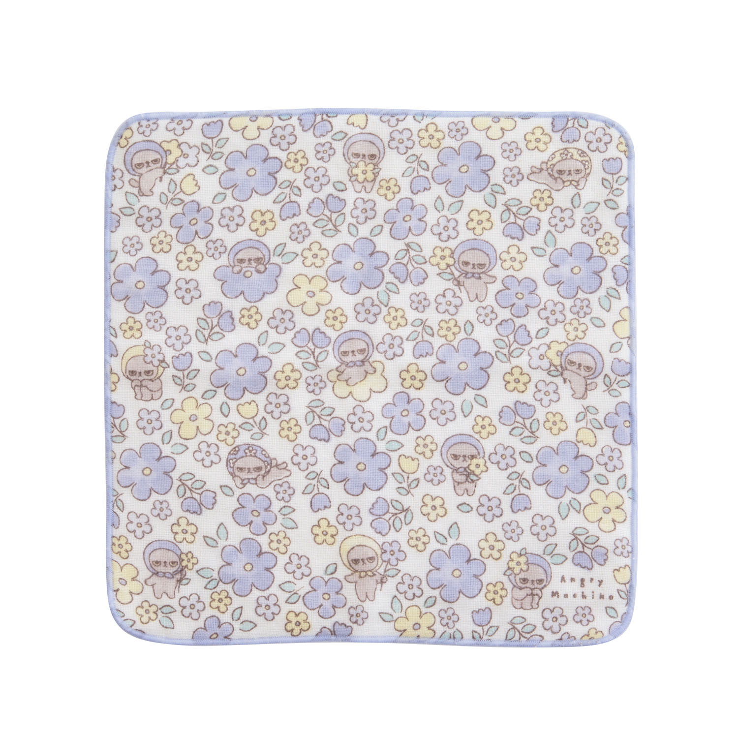 アングリーマチコ フラワー ガーゼハンカチ - 画像6