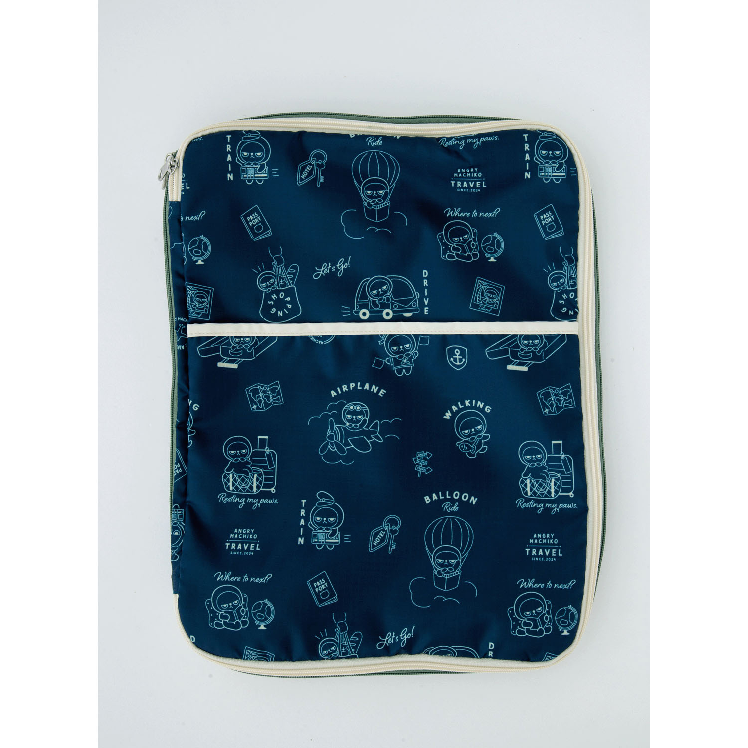 アングリーマチコ トラベル 圧縮ポーチL NV - 画像2