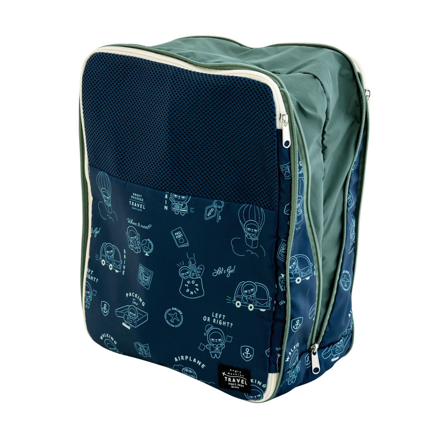 アングリーマチコ トラベル 圧縮ポーチL NV - 画像1