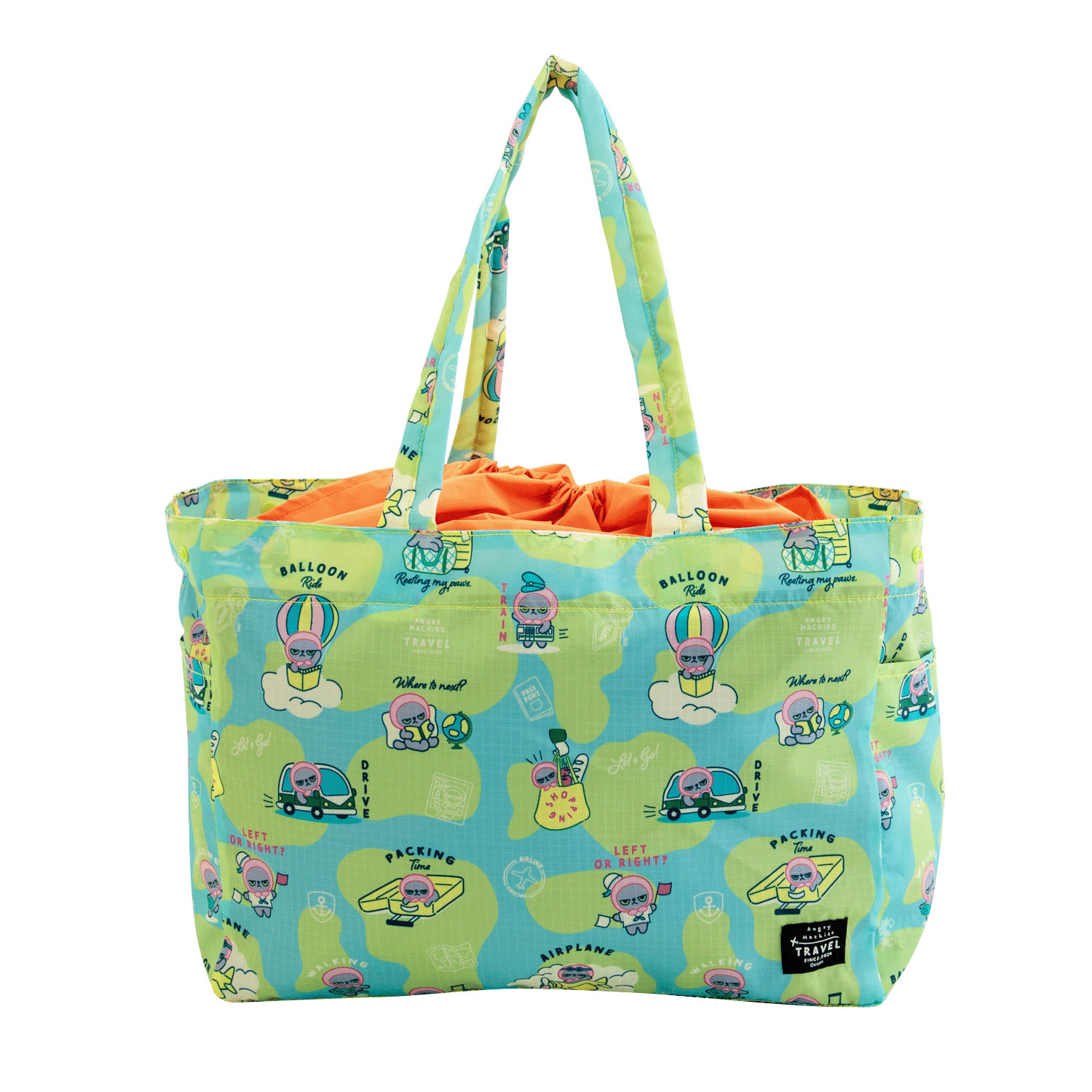 アングリーマチコ トラベル エコバッグL TU - 画像1