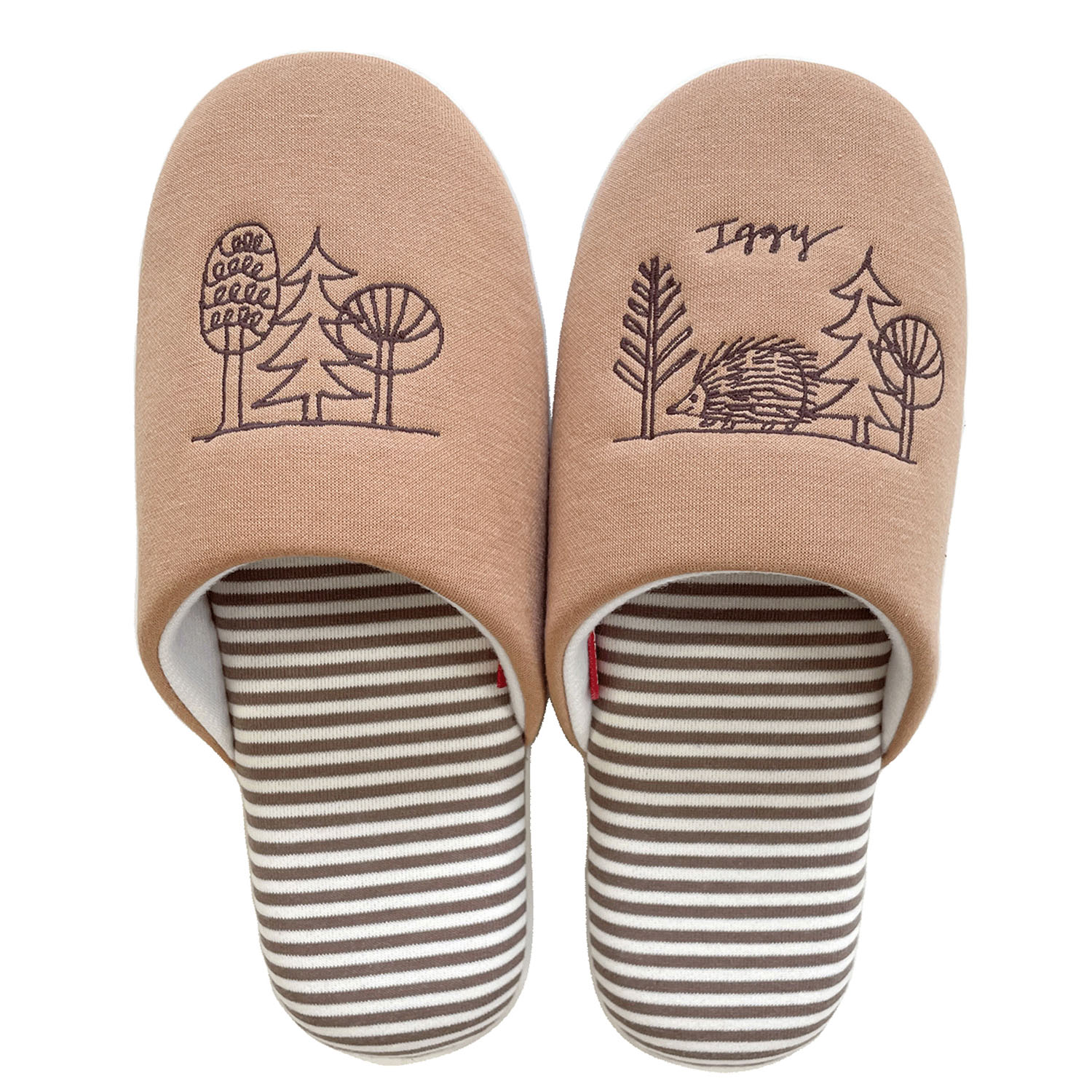 LISA LARSON  スリッパ 森のはりねずみ3兄弟 - 画像3