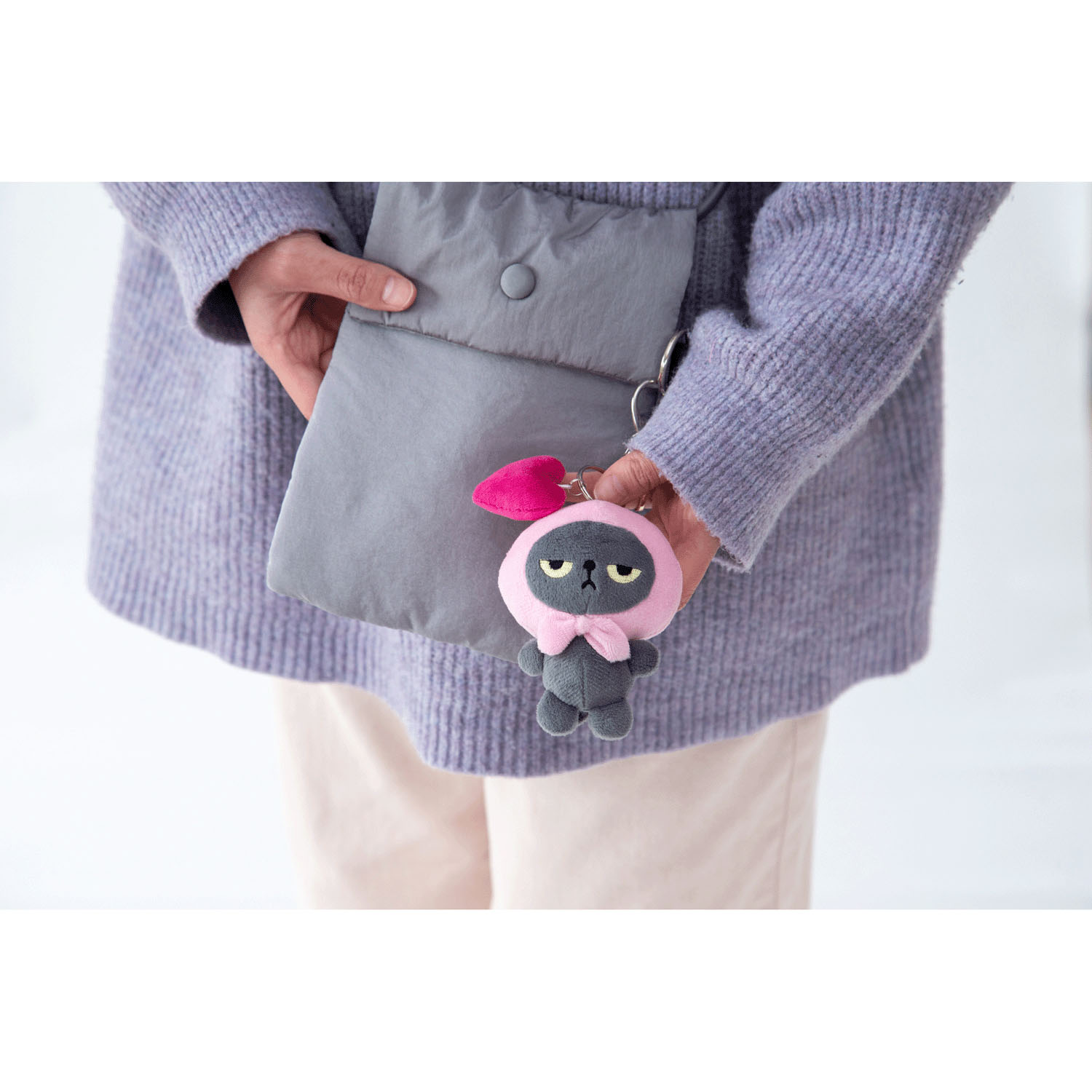 アングリーマチコ キーホルダー ハート - 画像3