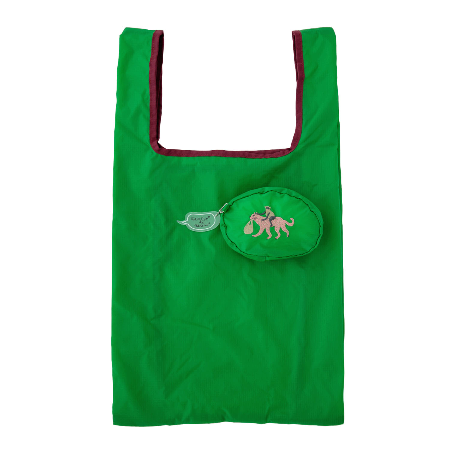 くせ強 エコバッグ - 画像1