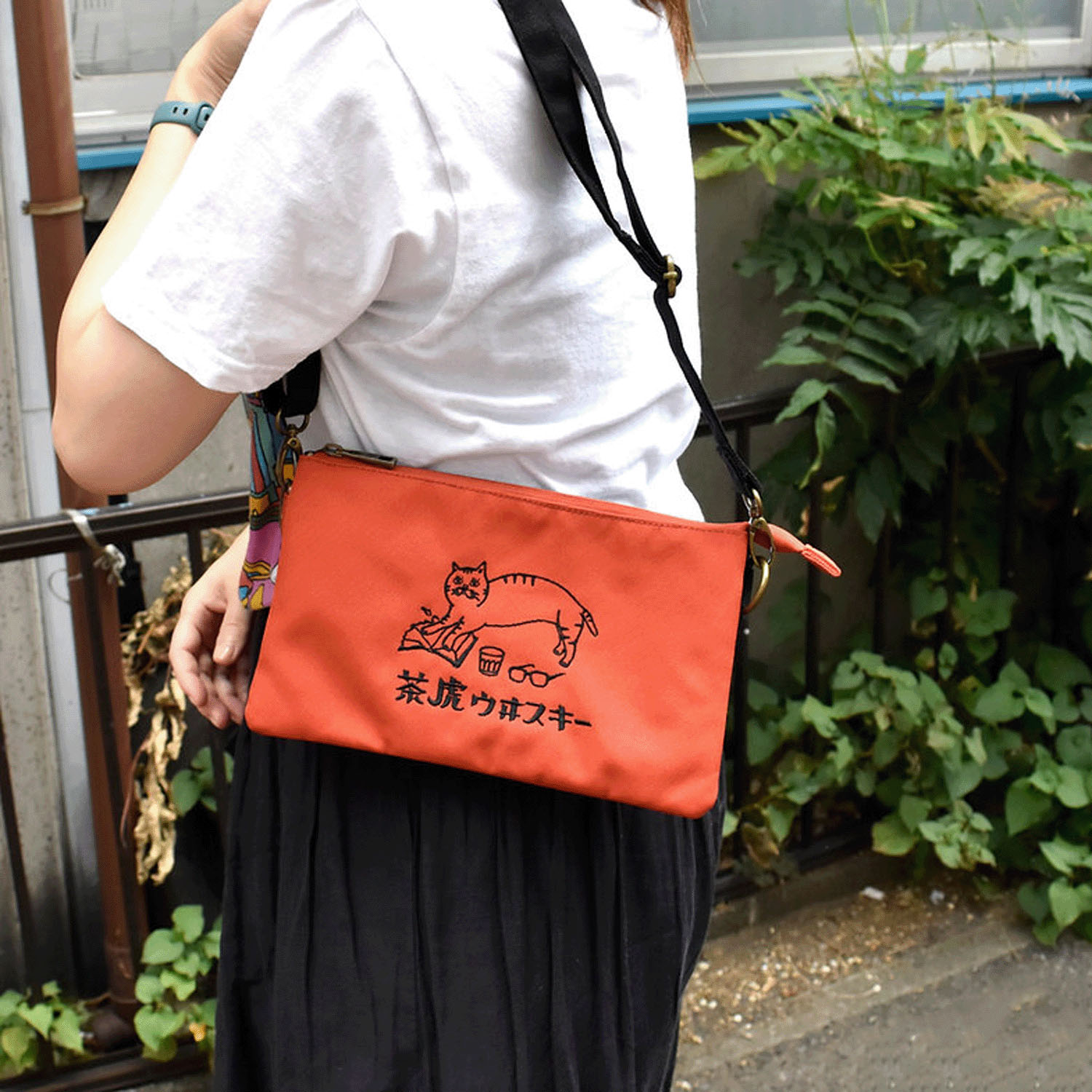 茶虎ウヰスキー たくさんポッケのショルダー - 画像9