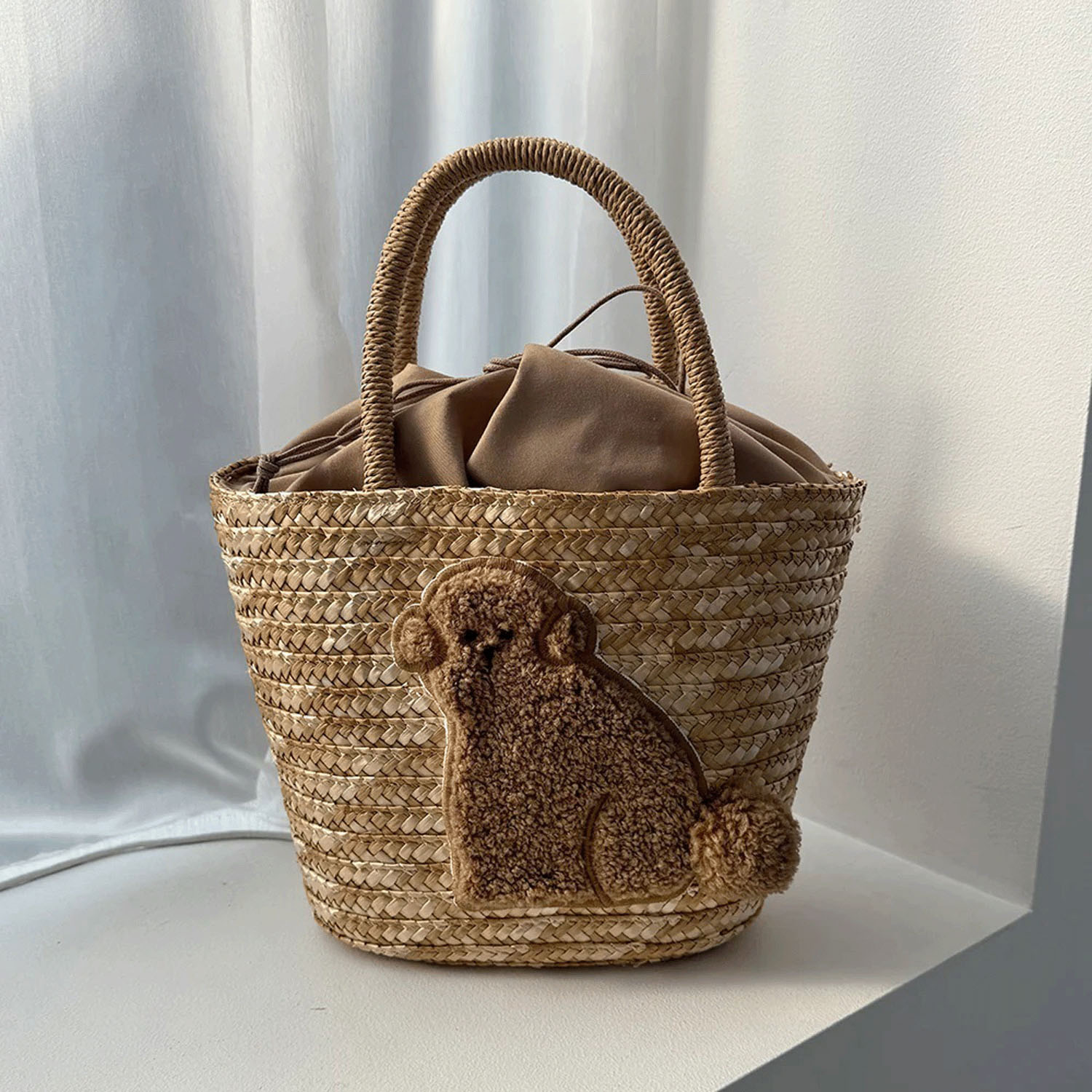 かごバッグ プードル - 画像1