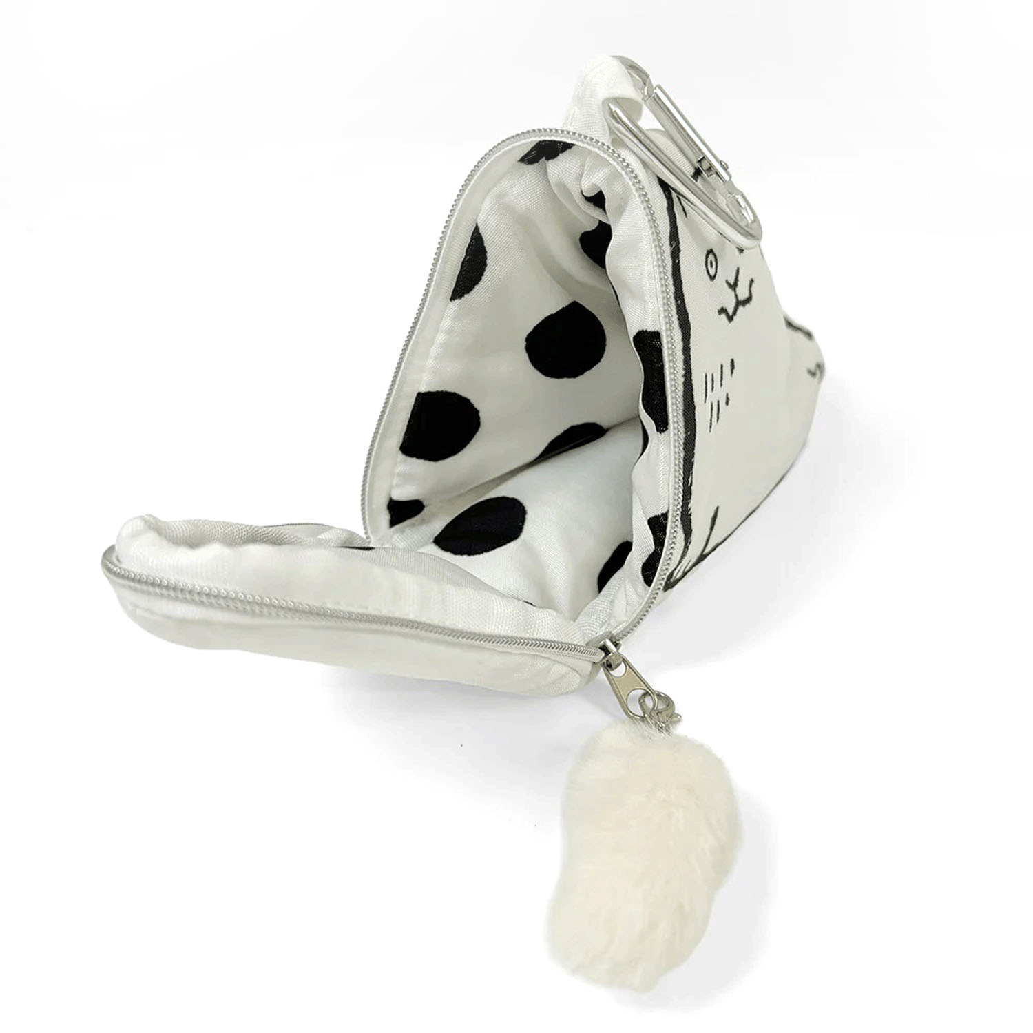 Kathy Lam Catポーチ WHITECAT - 画像3