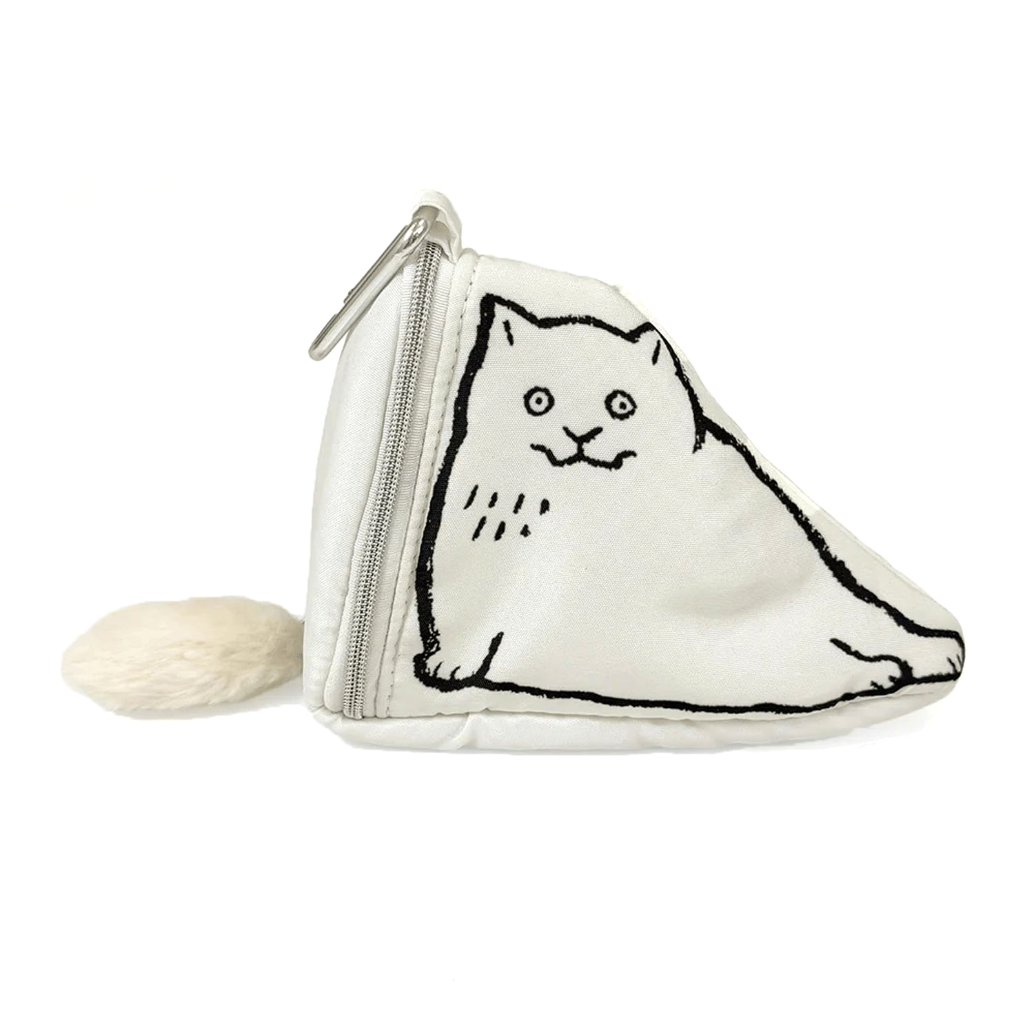 Kathy Lam Catポーチ WHITECAT - 画像1