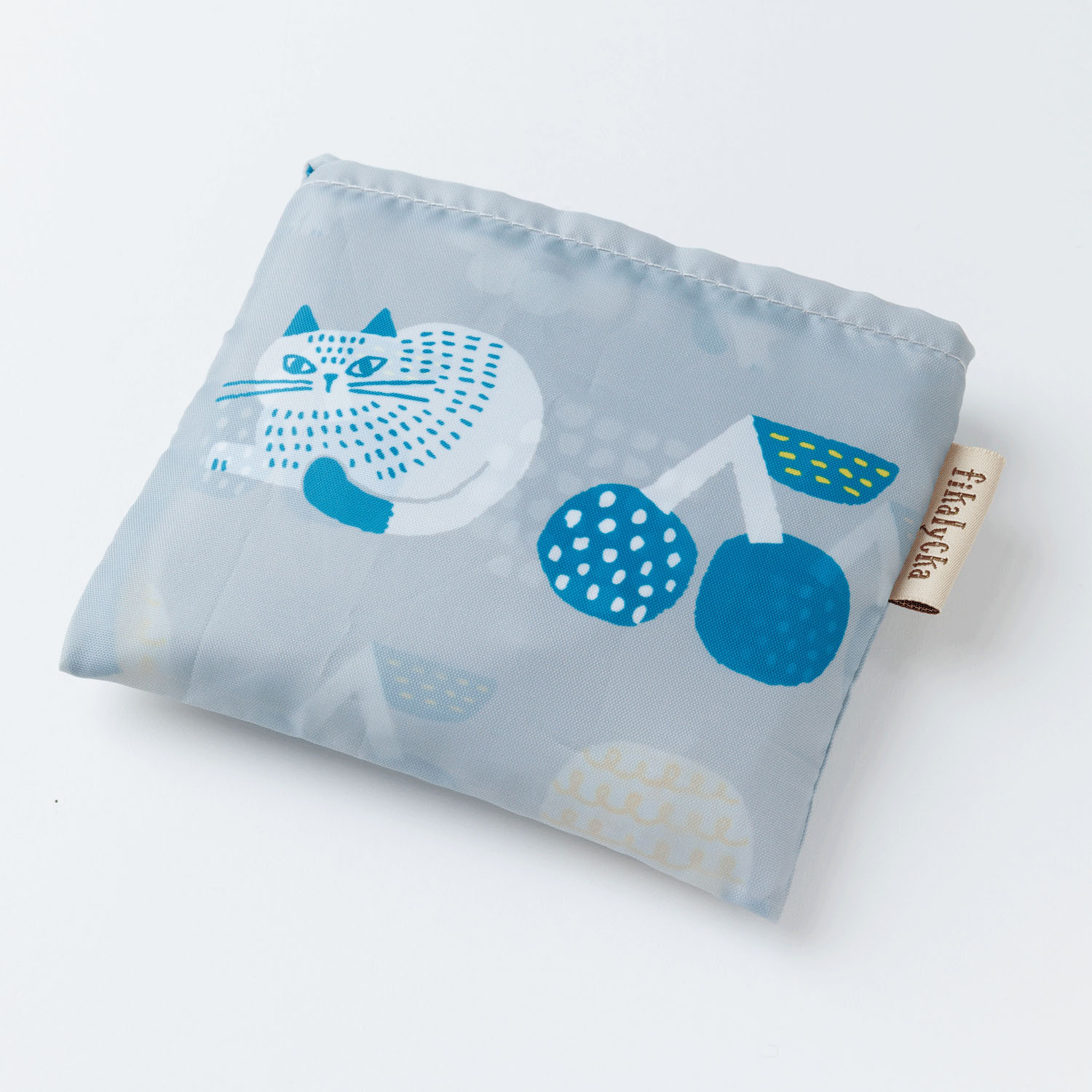 fikalycka 2wayショッピングバッグ フルーツグレー - 画像2