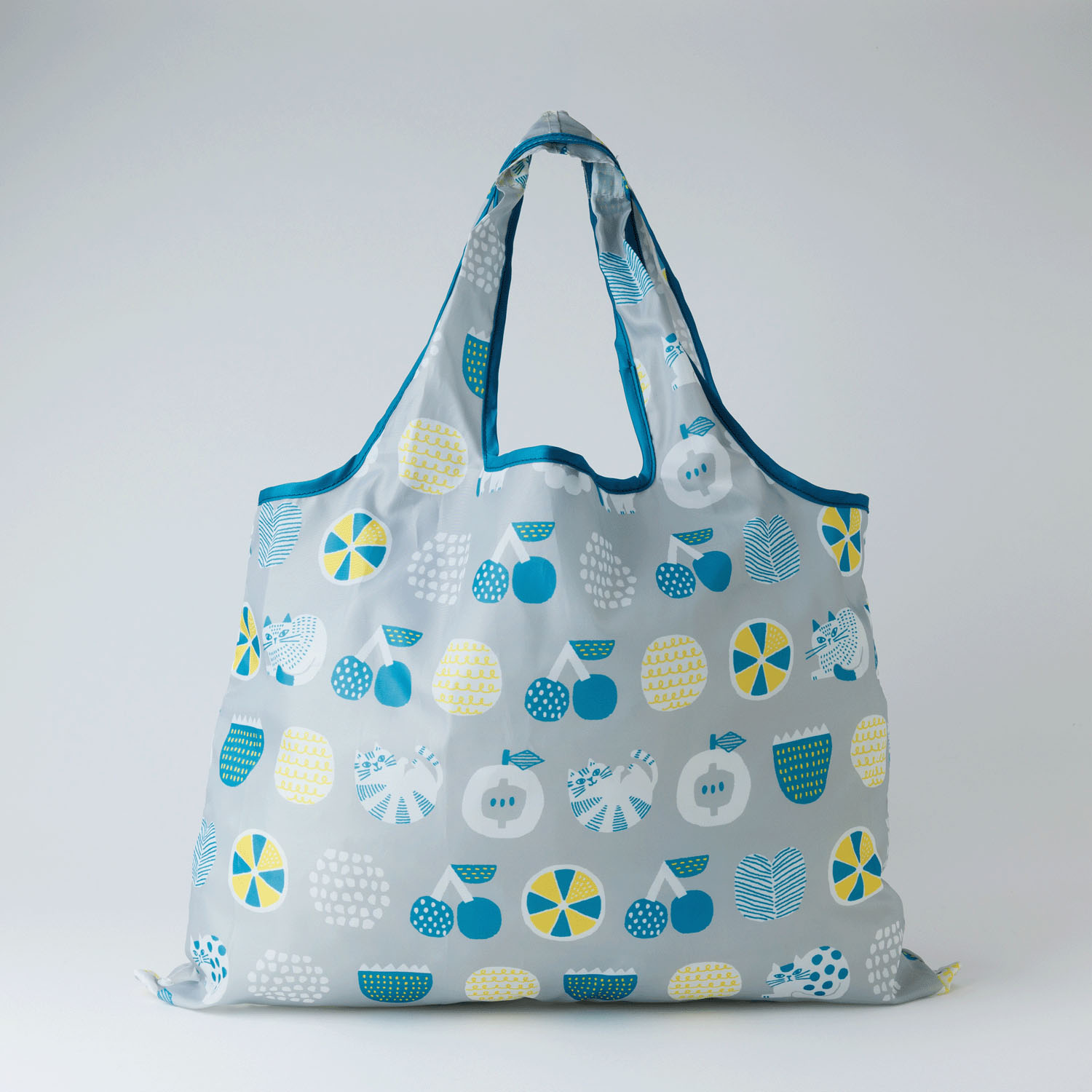 fikalycka 2wayショッピングバッグ フルーツグレー - 画像1