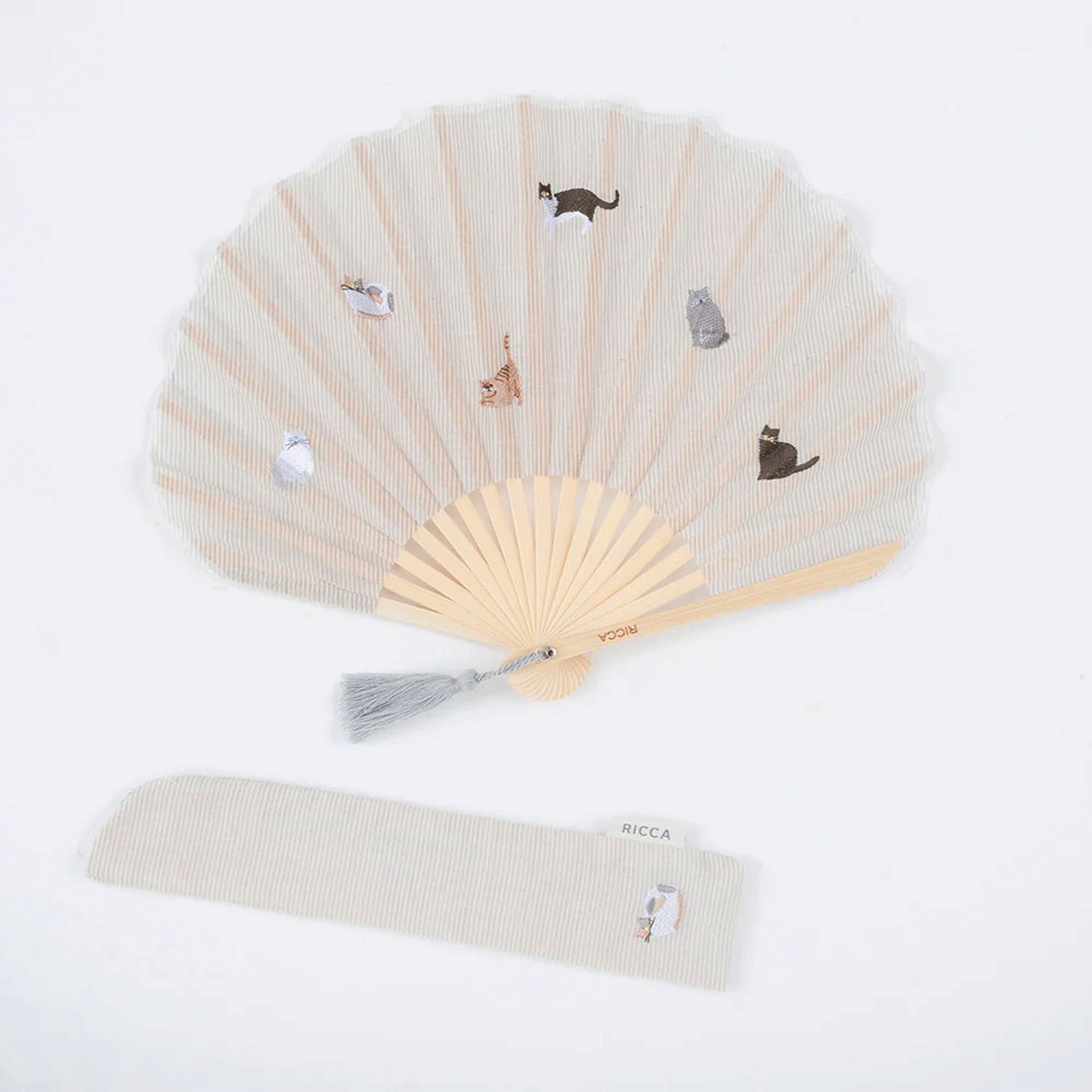 パル扇子 キャット - 画像1