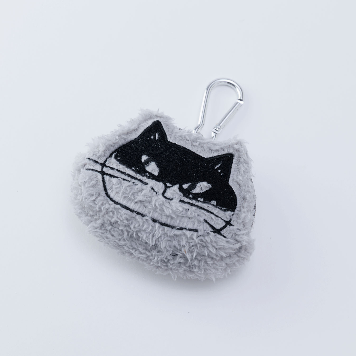 fikalycka ダイカットフェイスポーチ グレー - 画像1