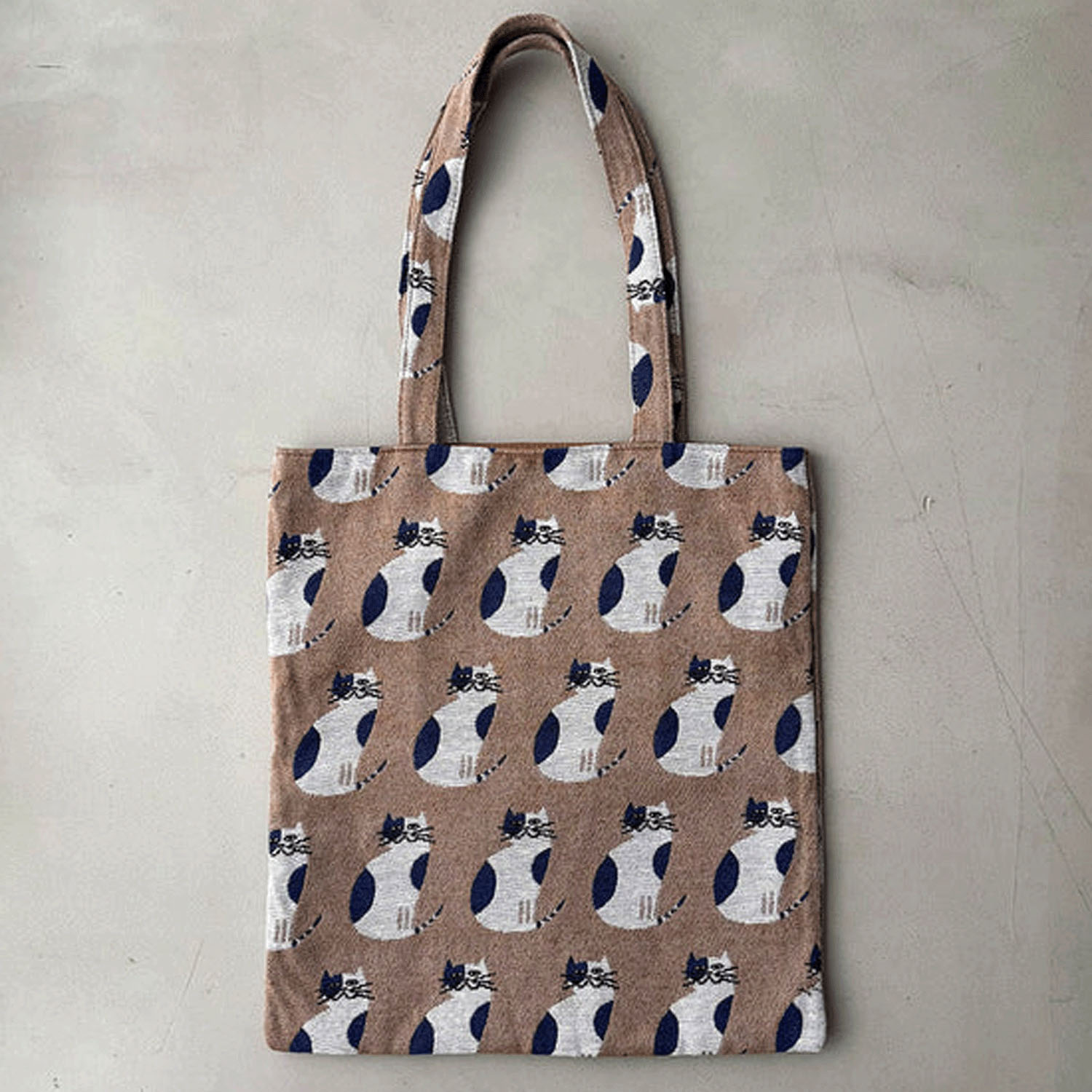 コピーヌフラットトート モカ