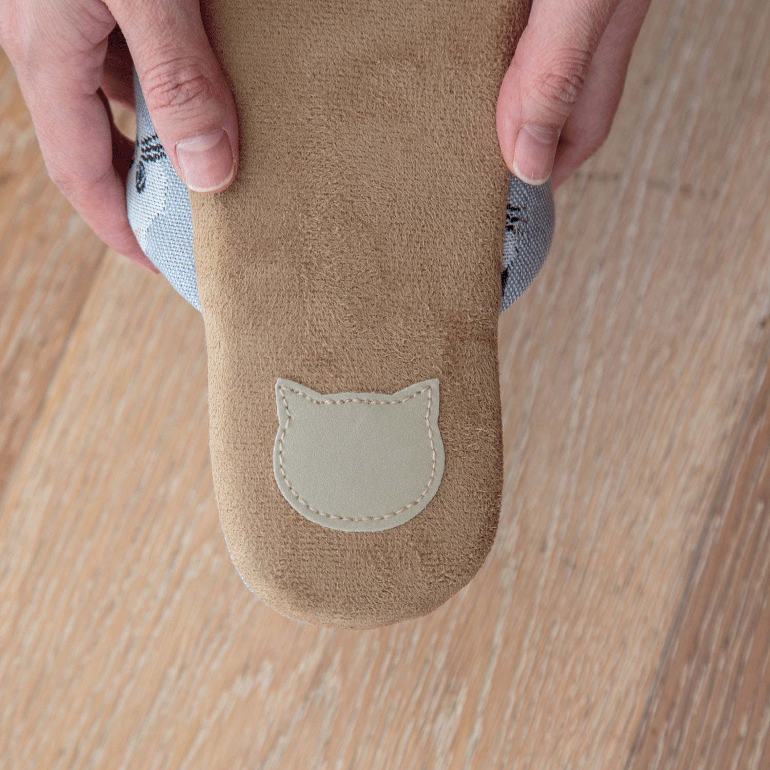 I LOVE CAT！スリッパ ラベンダー - 画像3