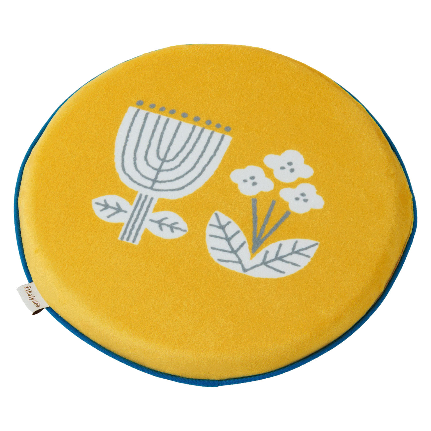 fikalycka シートクッション グレー×イエロー - 画像2