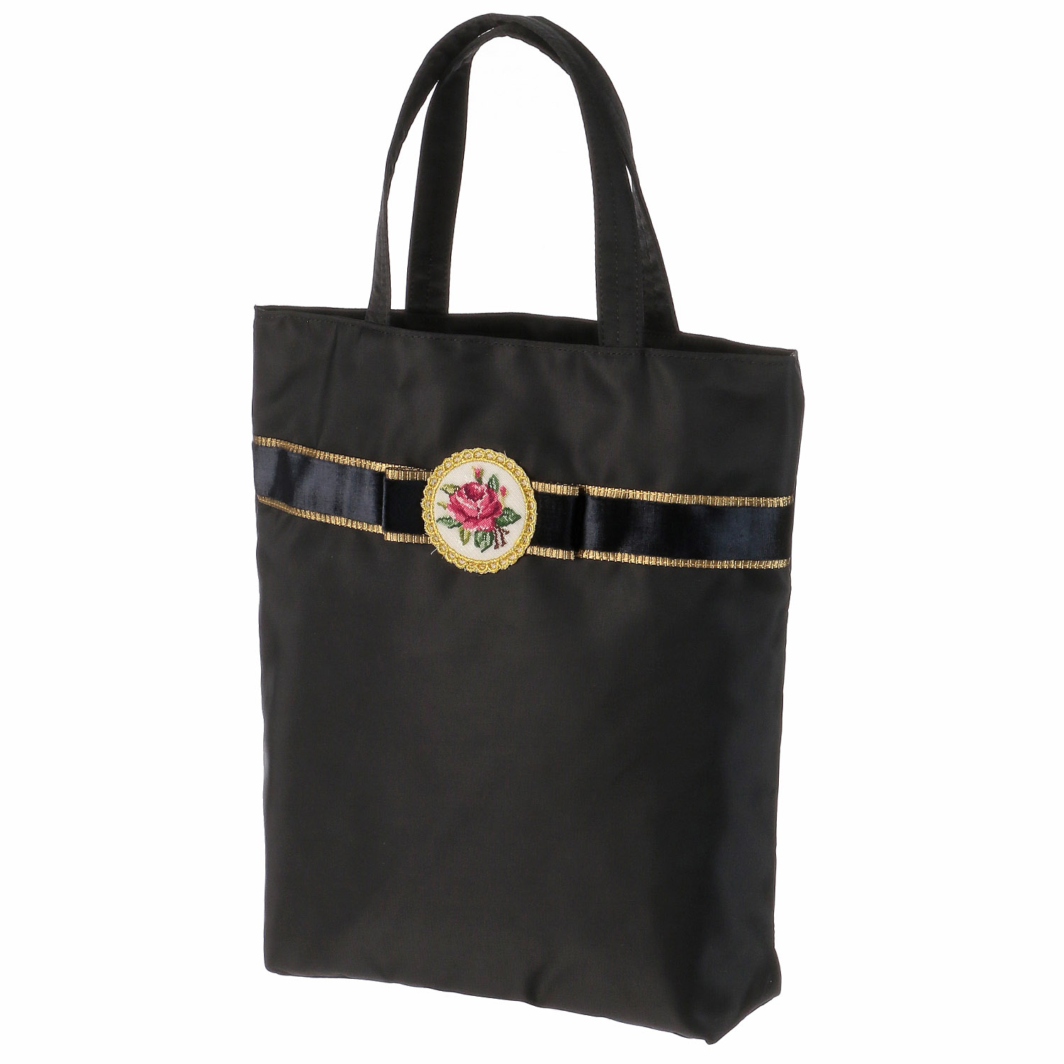 【プチポアン・久家道子】 ステッチリボントートバッグ - 画像4