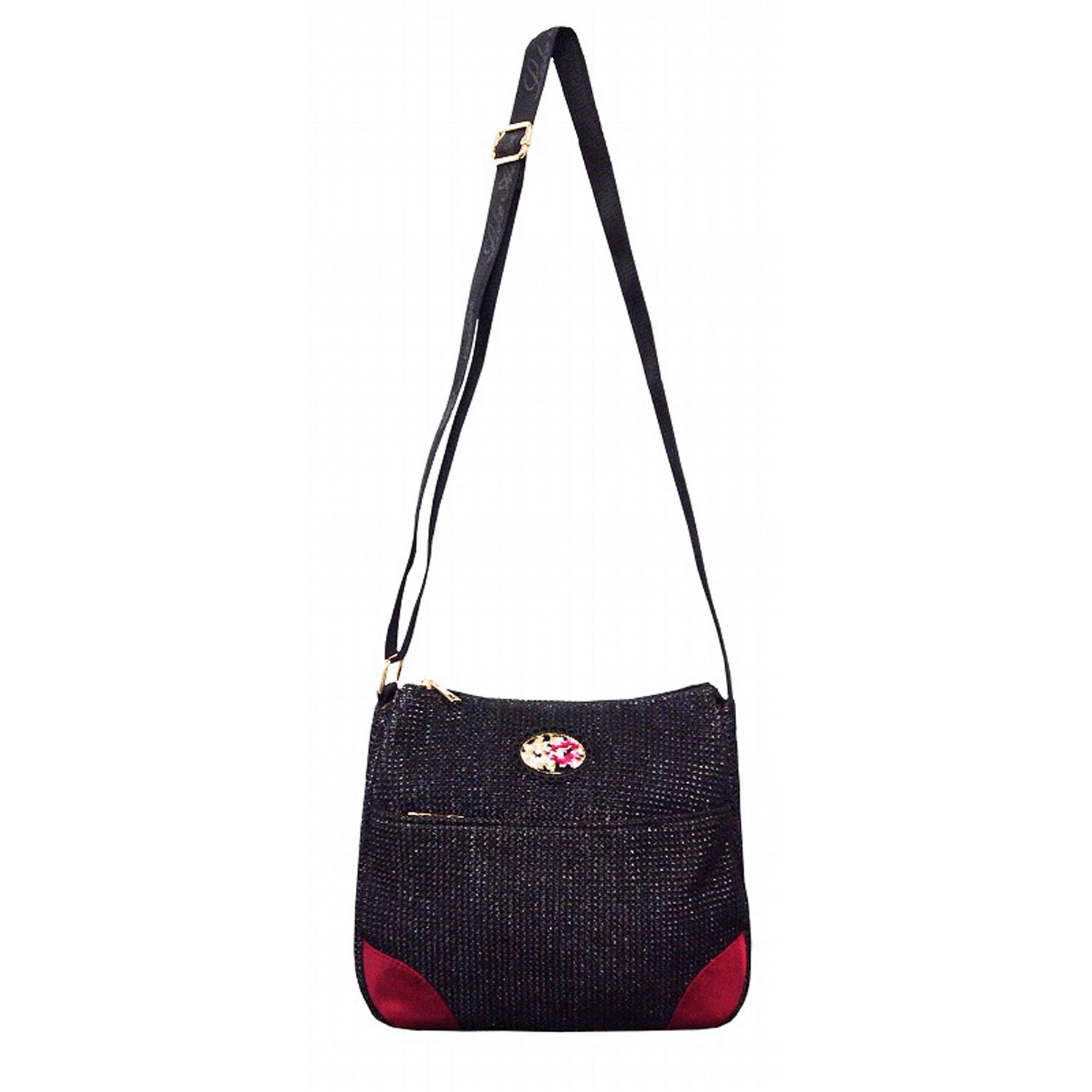 【レイクアルスター】 シェニールメッシュスクエアショルダー - 画像1