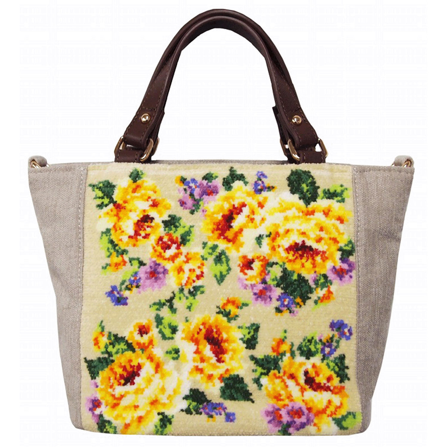 【レイクアルスター】 シェニール2WAY手提げ - 画像1