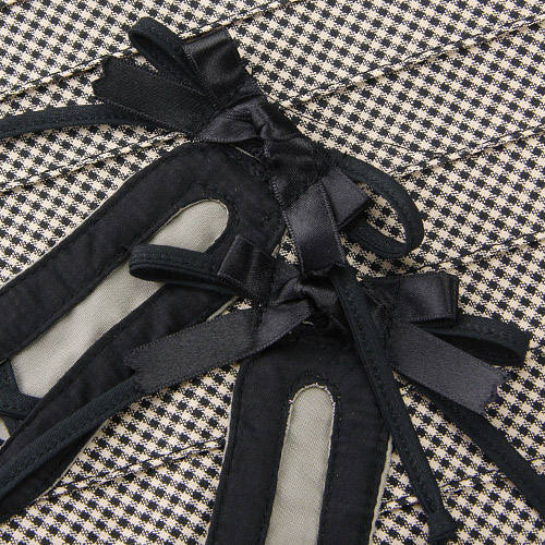 斜めピンタック 底マチ トートバッグ - 画像5