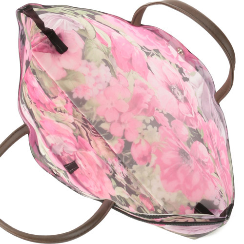 花柄メッシュ バッグインバッグ - 画像4