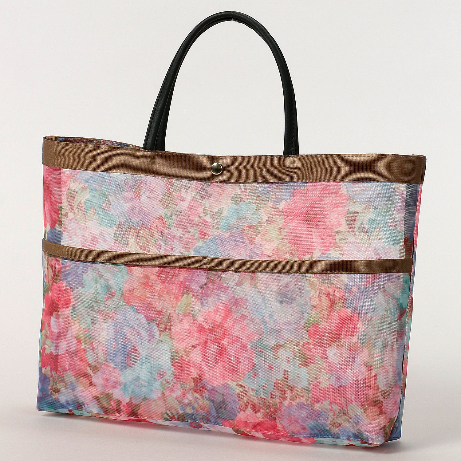 花柄メッシュ バッグインバッグ - 画像7