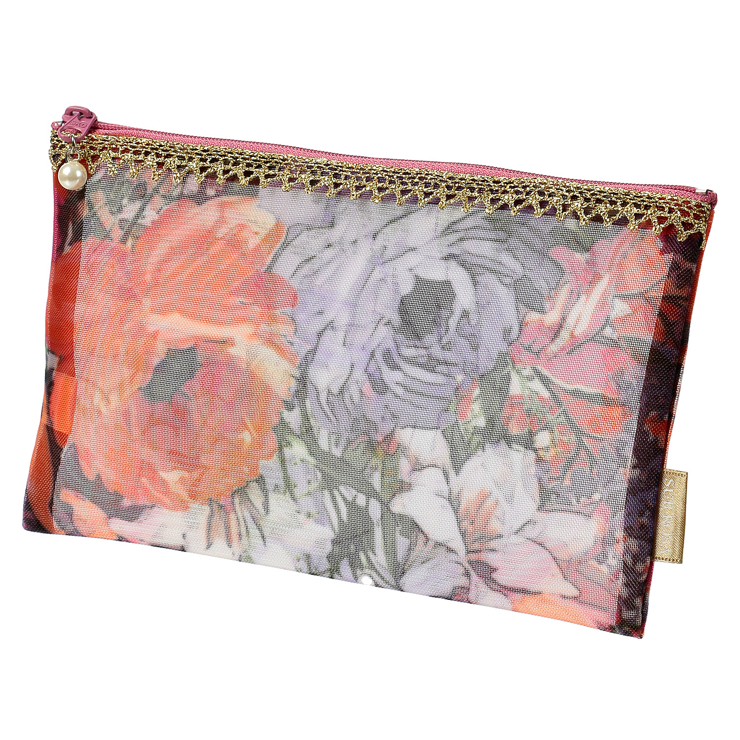 花柄メッシュマスクケース - 画像8