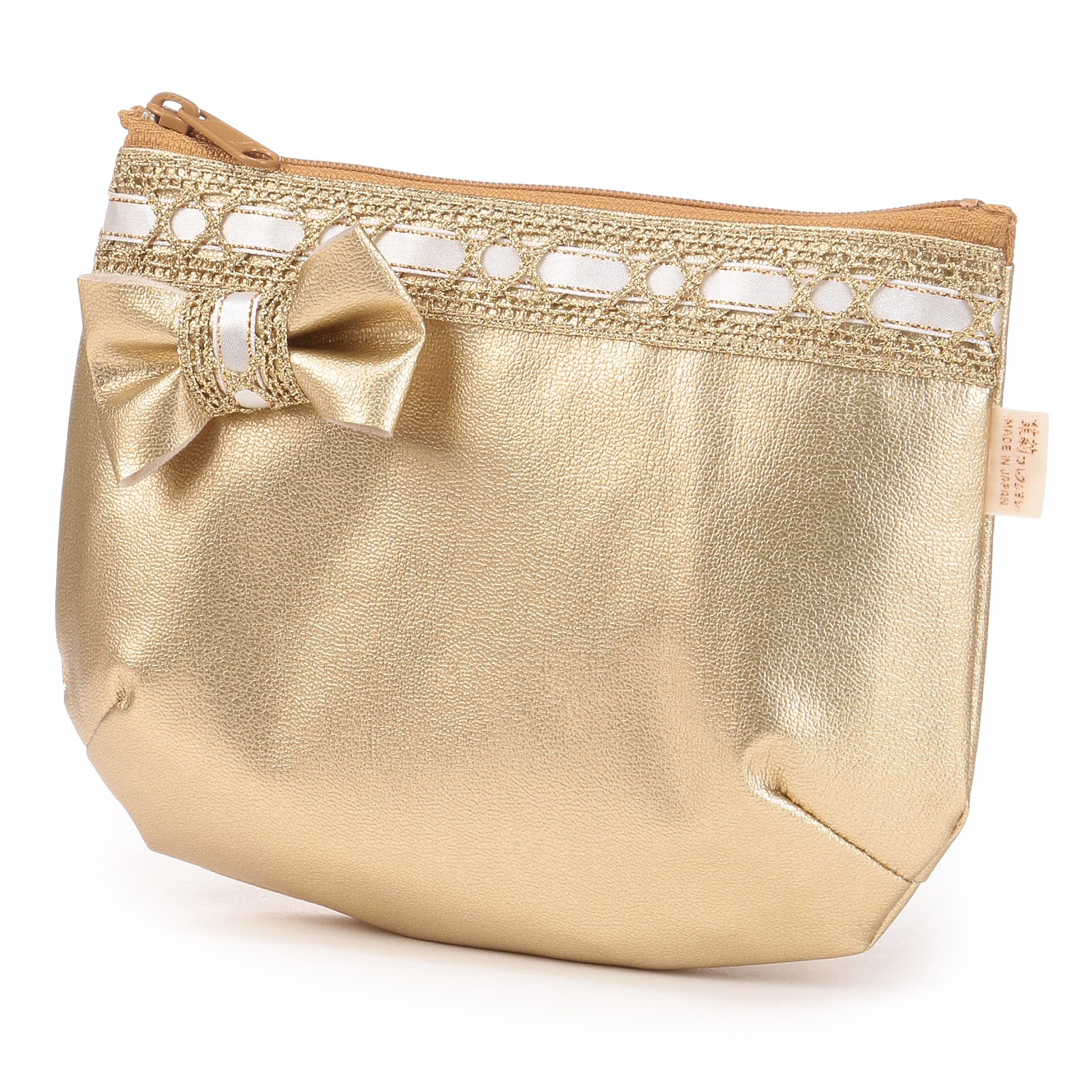 【90番色在庫限りで終了】 サニーリボン付きポーチ - 画像5