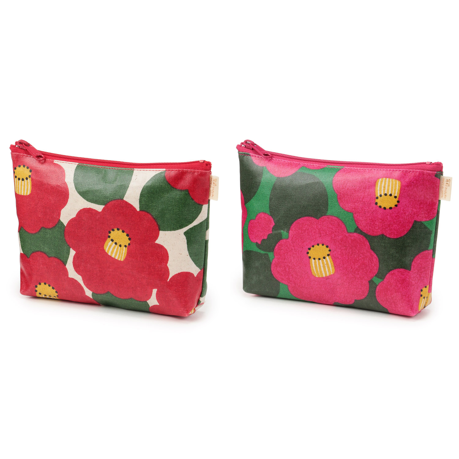 カメリアフラットポーチ