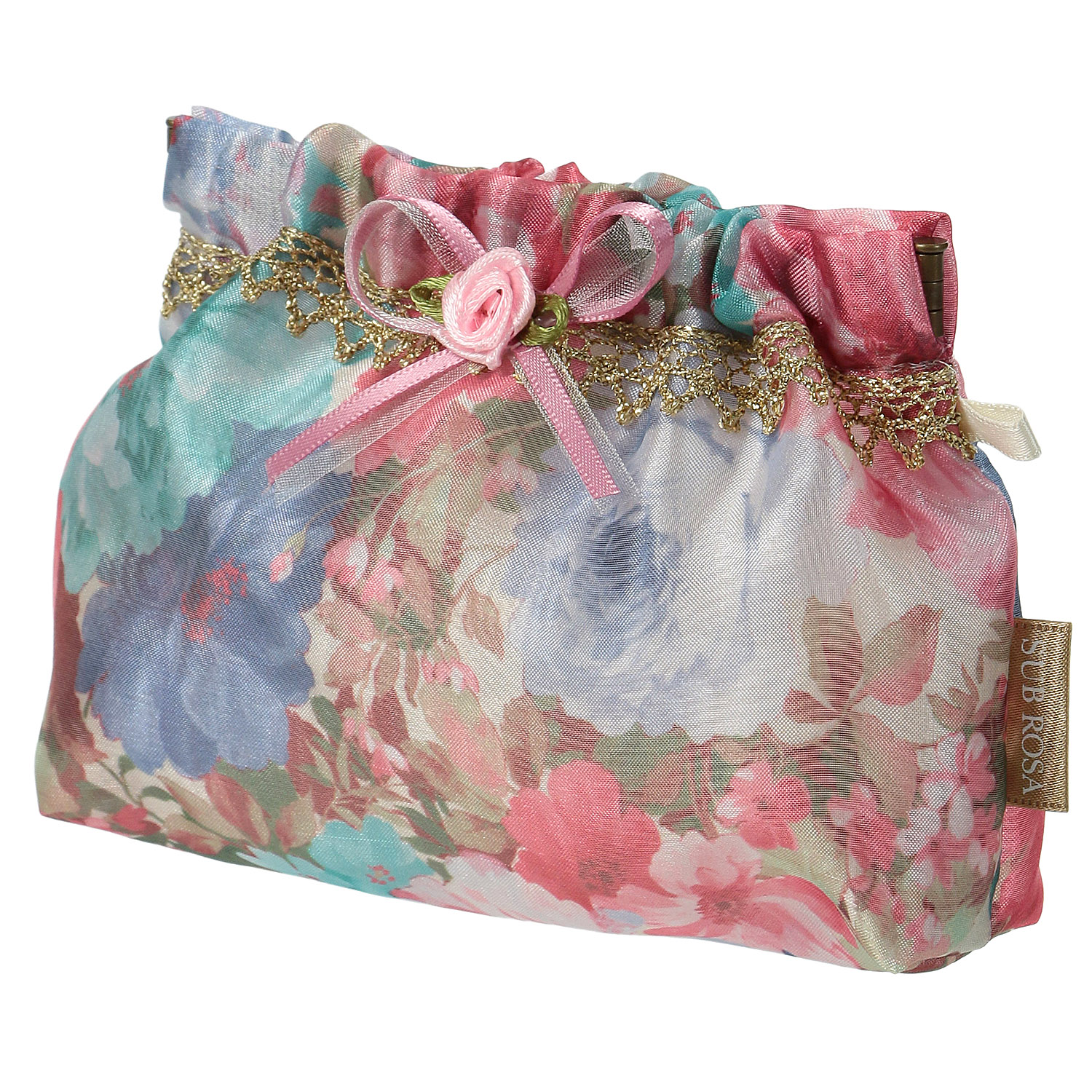 オーガンジー バネ口金型ポーチ - 画像7