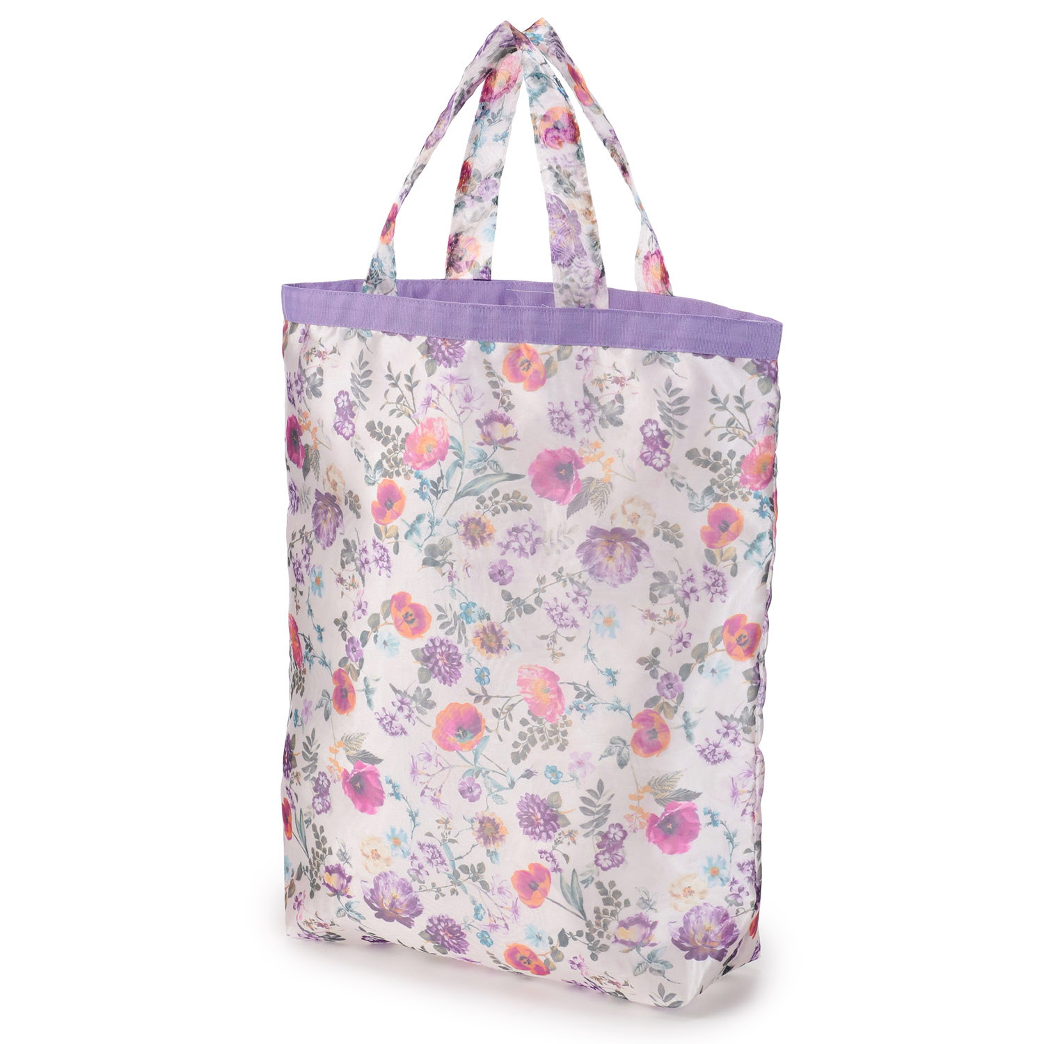 花柄オーガンジートートバッグ - 画像10