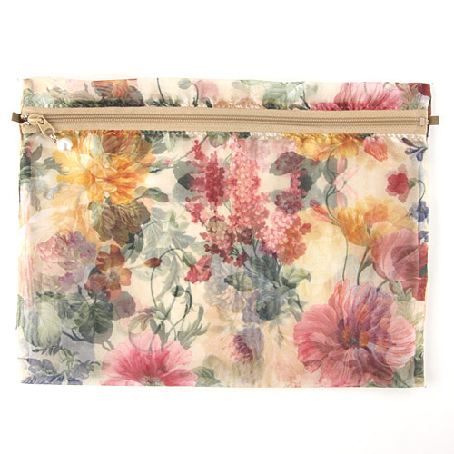 オーガンジー フラットポーチ - 画像6