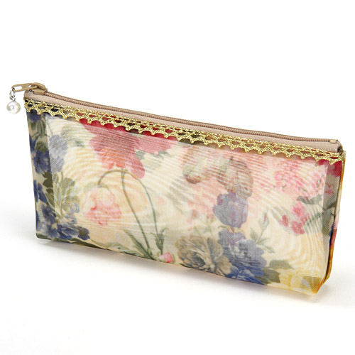 ゴールドテープ メッシュポーチ 横長 - 画像5