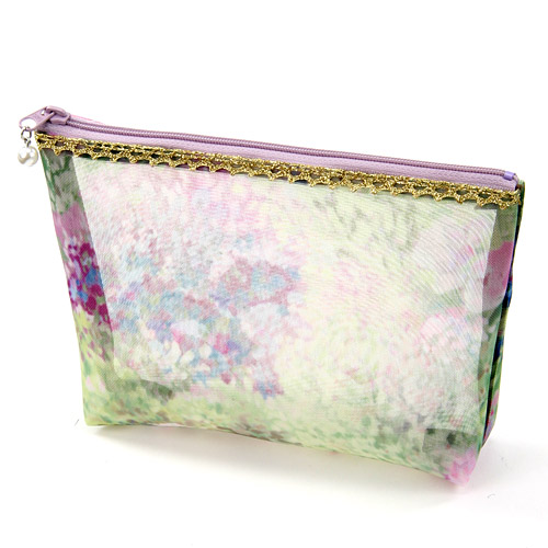 03番柄終了  ゴールドテープ メッシュポーチ 中 - 画像3