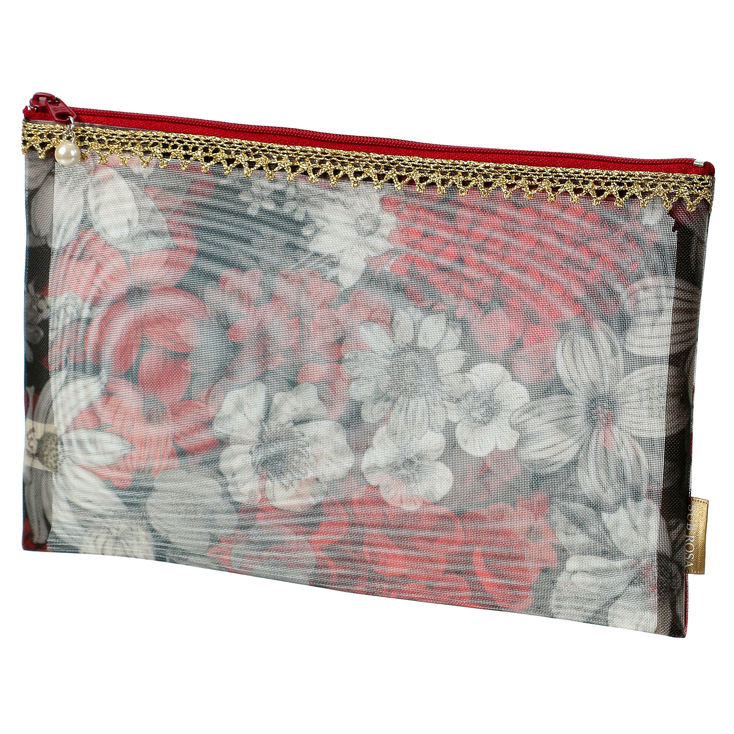 ココロ ゴールドテープ メッシュポーチ 横長平型 - 画像11