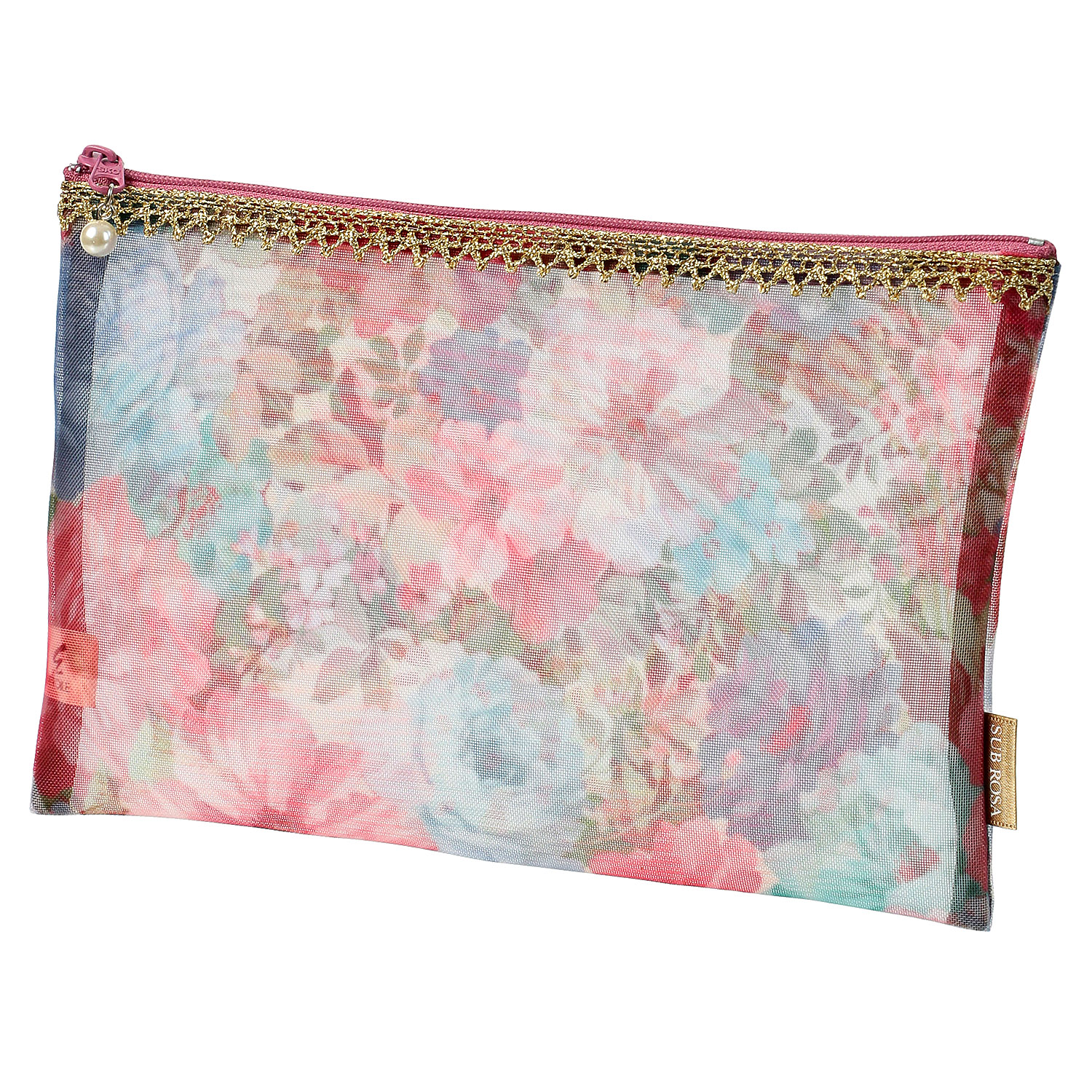 ココロ ゴールドテープ メッシュポーチ 横長平型 - 画像9