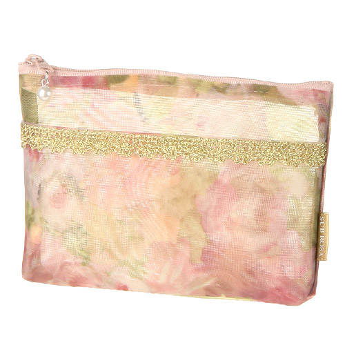 ゴールドテープ メッシュ 前ポケット付ポーチ