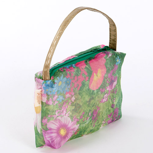 【15番色終了】 オーガンジー 持ち手付き ミニポーチ - 画像4