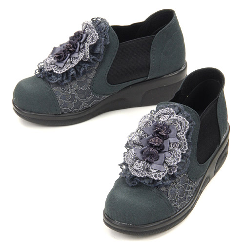 LALUICE ハイカットレースシューズ  LG－79