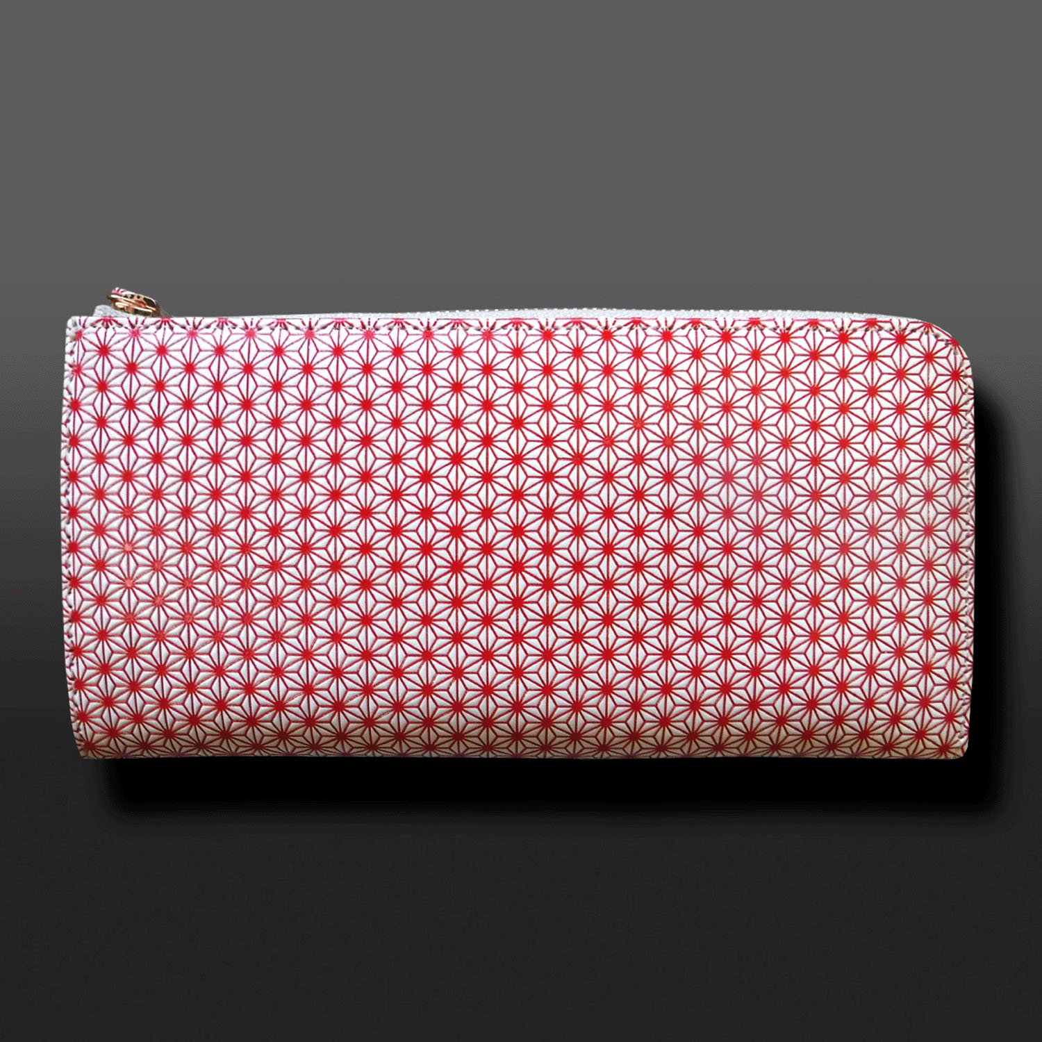 【取り寄せ商品】 ★順次ケースが変更となります。 浅草文庫 麻の葉L字長財布 - 画像2