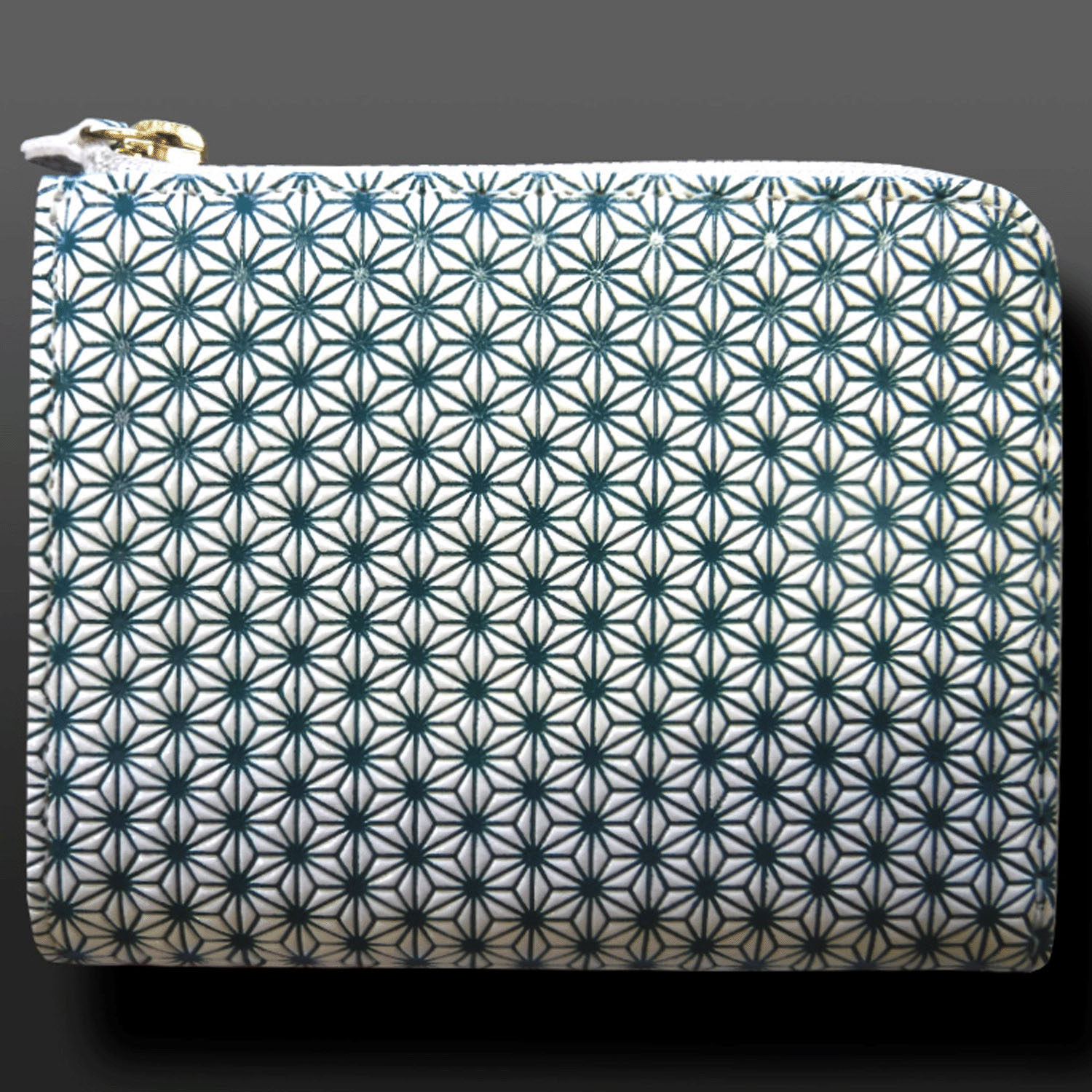 【取り寄せ商品】  浅草文庫 麻の葉ミニL字財布 - 画像3