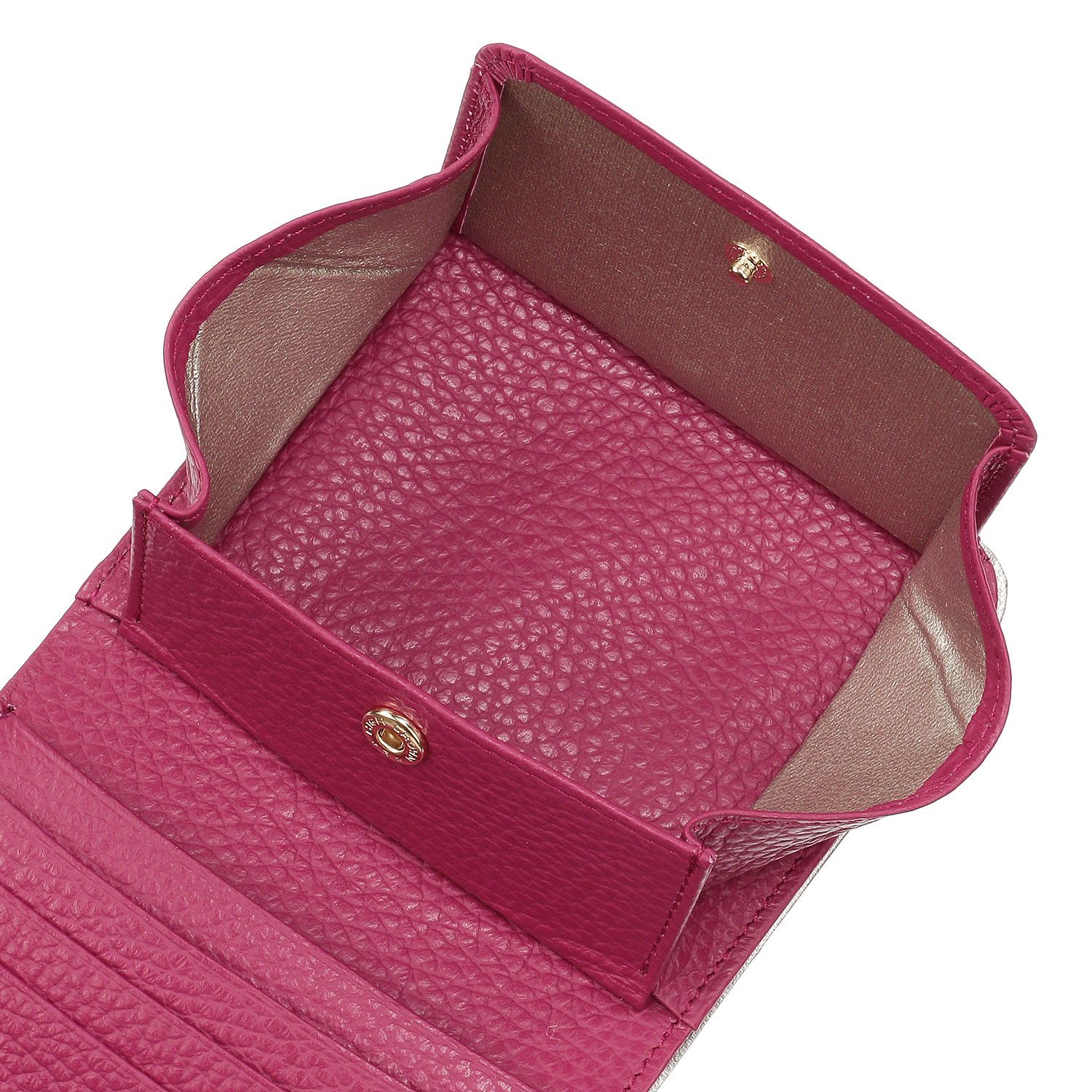 【日本製】エナメルクロコ 2つ折り財布 - 画像14