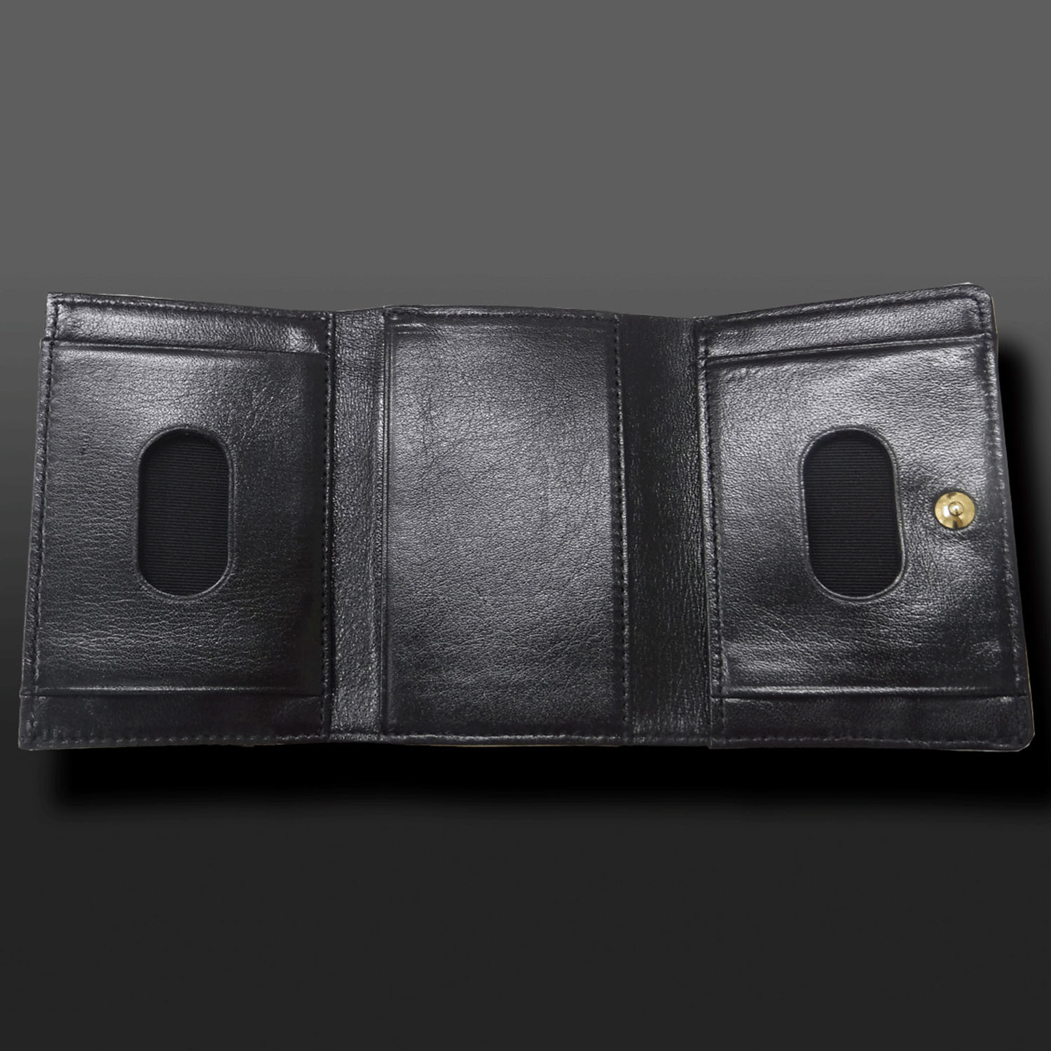 【取り寄せ商品】 浅草文庫麻の葉柄 三つ折りコンパクトウォレット - 画像3