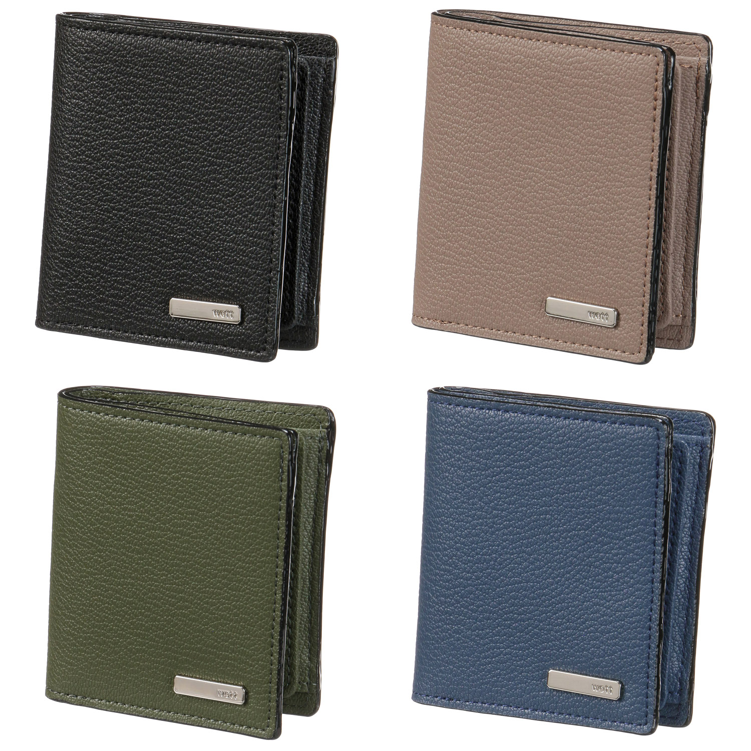 ＊62番色次回未定 【WOTTO2】 二つ折財布 - 画像1