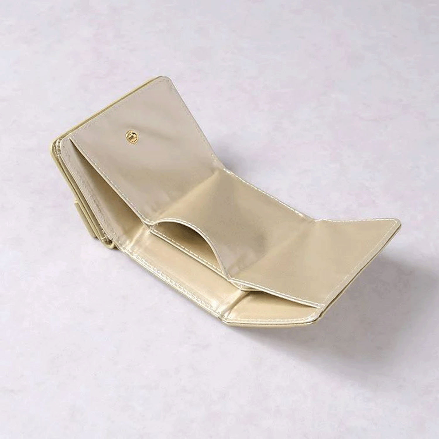 リボン×メタリックカラー ミニウォレット - 画像5