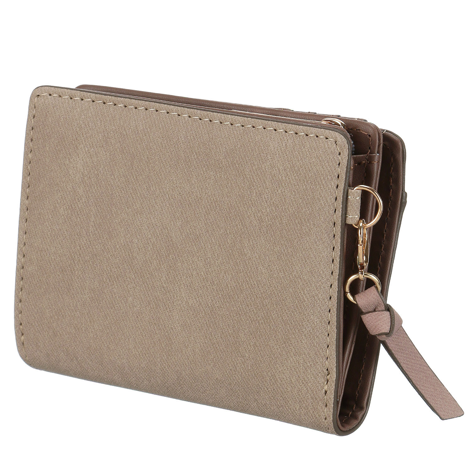 【Moda by bouquet】 レザーシュリンク L字ファアスナーコンパクト財布 - 画像5