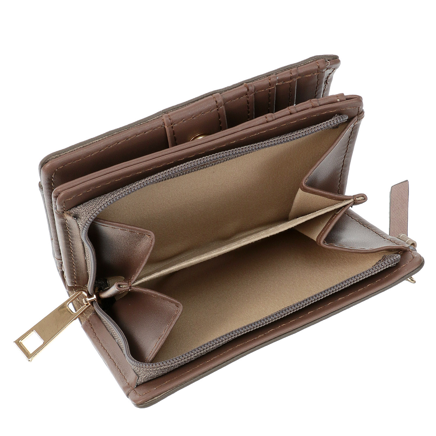 【Moda by bouquet】 レザーシュリンク L字ファアスナーコンパクト財布 - 画像7