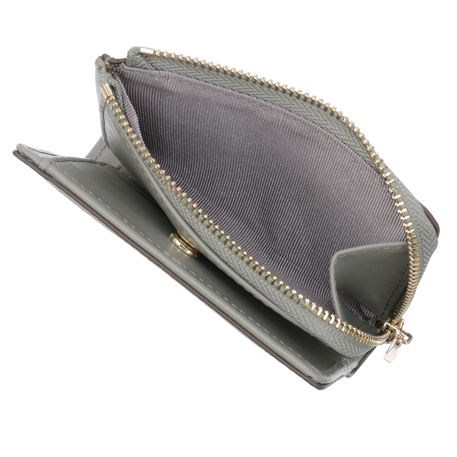 【Moda by bouquet】 レザーシュリンク L字ファアスナーコンパクト財布 - 画像8