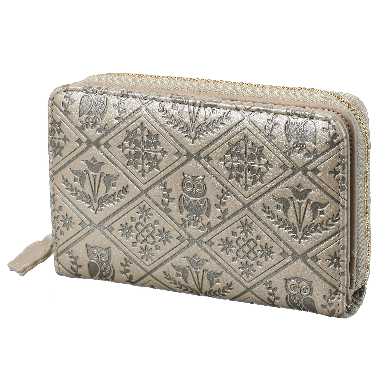 福ブクロウ 2ツ折財布 - 画像3