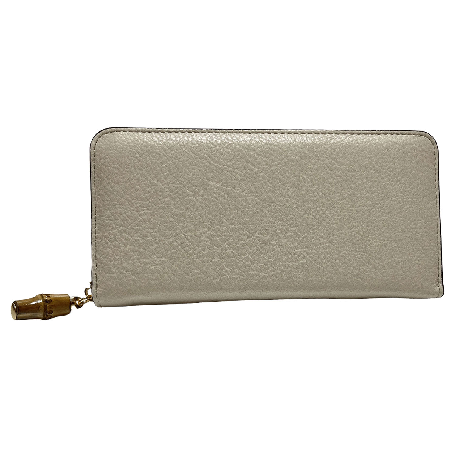 バンブー ラウンドファスナー長財布 - 画像4